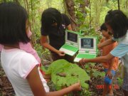 Students in Ban Samkha, Thailand